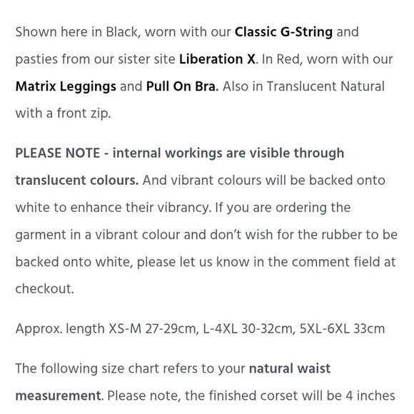 Libidex Latex Corset- SOLD! - Picture 7 of 11